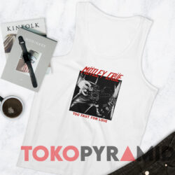 2001 Motley Crue Too Fast For Love Double-sided T-shirt 4 Vintage 2001 Motley Crue Too Fast For Love Double Sided T shirt White TankTop