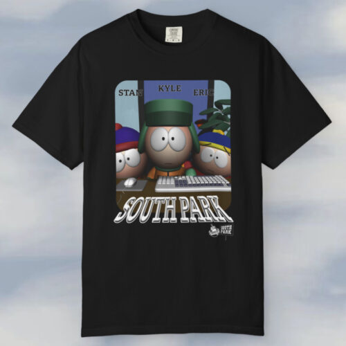Vintage 2001 South Park Stan Kyle Eric T shirt