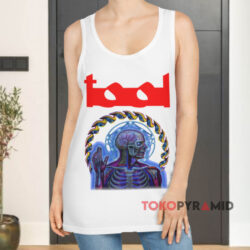 Vintage 2001 Tool Flaming Eye Hanes White Tank Top