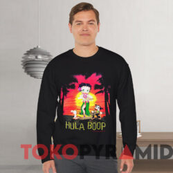 Vintage 2002 Betty Boop Hula Boop Double Sided T-shirt 2 Vintage 2002 Betty Boop Hula Boop Double Sided T shirt Black Sweatshirt
