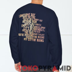 Vintage 2002 Bruce Springsteen The Rising Shirt 4 Vintage 2002 Bruce Springsteen The Rising Shirt Back Sweatshirt