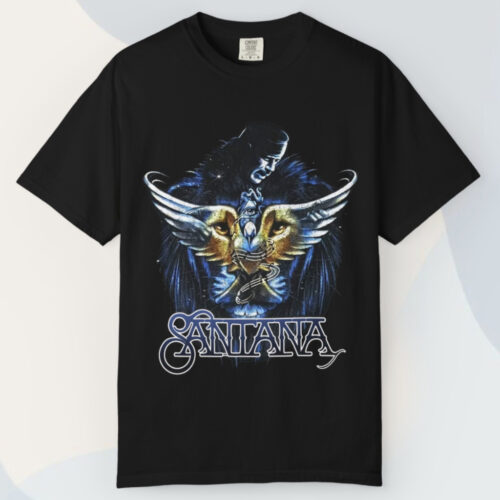 Vintage 2002 Carlos Santana Music Concert T shirt