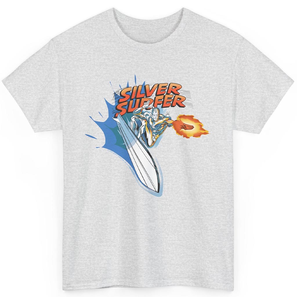 Vintage 2002 Marvel Silver Surfer Shirt Vintage 2002 Marvel Silver Surfer Shirt