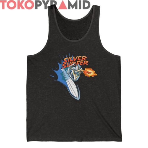 Vintage 2002 Marvel Silver Surfer Shirt Vintage 2002 Marvel Silver Surfer Shirt