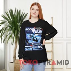 Vintage 2002 Nascar The Limit Tour T shirt Winston Cup Series Black Long sleeved