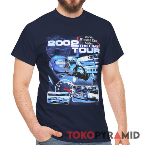 Vintage 2002 Nascar The Limit Tour T shirt Winston Cup Series T Shirt