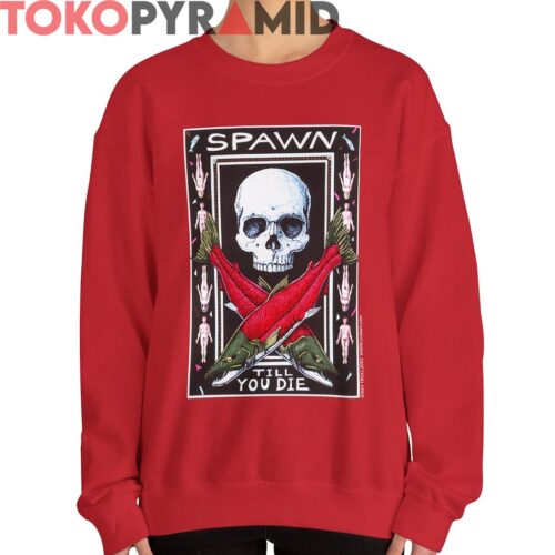 Vintage 2002 SPAWN Till You Die Shirt Vintage 2002 SPAWN Till You Die Shirt