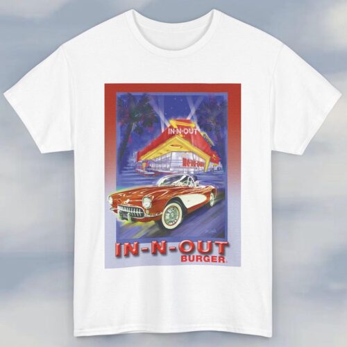 Vintage 2002 The Wharf In N Out Burger Shirt Vintage 2002 The Wharf In N Out Burger Shirt