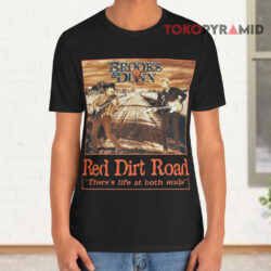 Vintage 2003 Brooks & Dunn Red Dirt Road Concert Black T shirt