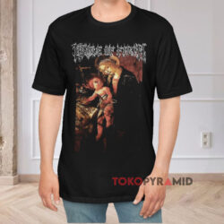 Vintage 2003 Cradle Of Filth Black Metal For Bastards Black T shirt