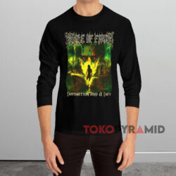 Vintage 2003 Cradle Of Filth Damnation And A Day Shirt 4 Vintage 2003 Cradle Of Filth Damnation And A Day Black Long sleeved