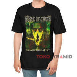 Vintage 2003 Cradle Of Filth Damnation And A Day Black T shirt