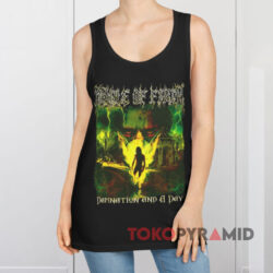 Vintage 2003 Cradle Of Filth Damnation And A Day Shirt 2 Vintage 2003 Cradle Of Filth Damnation And A Day Black Tank Top