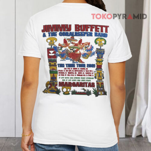 Vintage 2003 Jimmy Buffett Tiki Time Tour Shirt Back Vintage 2003 Jimmy Buffett Tiki Time Tour Shirt Back