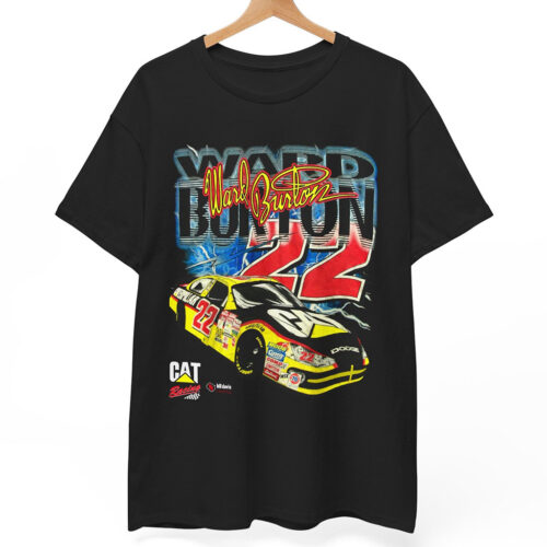 Vintage 2003 Ward Burton Nascar Caterpillar T Shirt