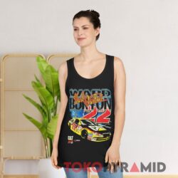 Vintage 2003 Ward Burton Nascar Caterpillar T-shirt 4 Vintage 2003 Ward Burton Nascar Caterpillar T shirt Black Tank Top
