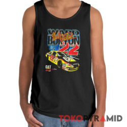 Vintage 2003 Ward Burton Nascar Caterpillar Tank Top