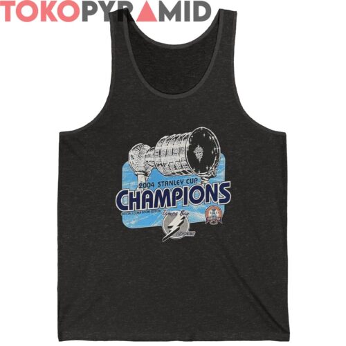 Vintage 2004 Tampa Bay Lightning Stanley Cup Shirt