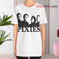 Vintage 2004 The Pixies Band Rock White T shirt
