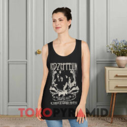 Vintage 2007 Led Zeppelin Chicago Stadium Concert Shirt 2 Vintage 2007 Led Zeppelin Chicago Stadium Concert Black Tank Top