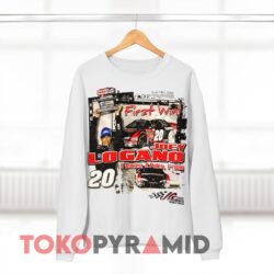 Vintage 2008 Joey Logano Nascar T-shirt Unique Joe Gibbs Racing Meijer 300 3 Vintage 2008 Joey Logano Nascar T shirt Joe Gibbs Racing Meijer 300 White Sweatshirt
