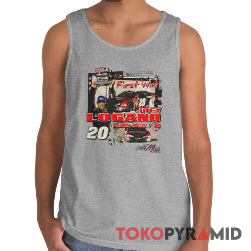 Vintage 2008 Joey Logano Nascar T shirt Unique Joe Gibbs Racing Meijer 300 Tank Top