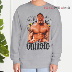 Vintage 2008 Wwe Batista The Animal Long sleeved