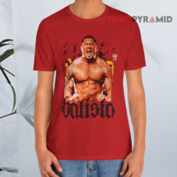 Vintage 2008 WWE Batista The Animal Shirt 4 Vintage 2008 Wwe Batista The Animal Red T shirt