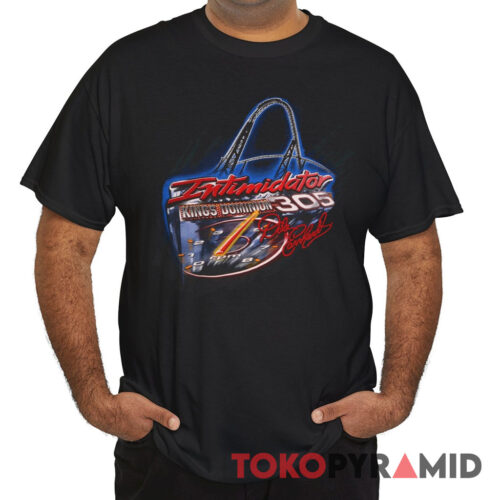 Vintage 2009 Intimidator Kings Dominion 305 T shirt Nascar Dale Earnhardt T Shirt