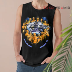 Vintage 2009 WWE Wrestlemania Anniversary Shirt 4 Vintage 2009 Wwe Wrestlemania Anniversary Tank Top