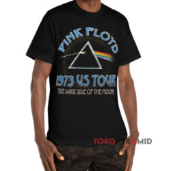 Vintage 2010 Pink Floyd 1973 Us Tour Black T shirt
