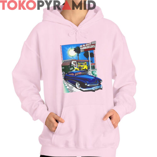 Vintage 2012 In N Out Hamburgers Retro Store Shirt