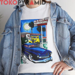 Vintage 2012 In N Out Hamburgers Retro Store Shirt