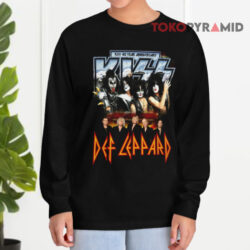 Vintage 2014 Kiss & Def Leppard 40th Anniversary Long sleeved