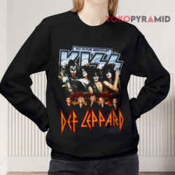 Vintage 2014 Kiss & Def Leppard 40th Anniversary Sweatshirt