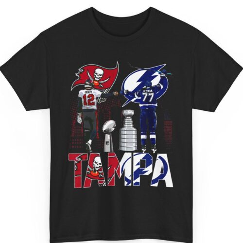 Vintage 2021 Brady Buccaneers Vs Hedman Lightning Shirt