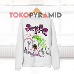 Vintage 5amrosa Joker shirt 3 Vintage 5amrosa Joker White Sweatshirt