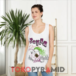 Vintage 5amrosa Joker shirt 2 Vintage 5amrosa Joker White Tank Top