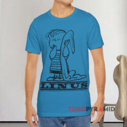 Vintage 60s Linus Peanuts Mayo Spruce Schultz Blue T shirt