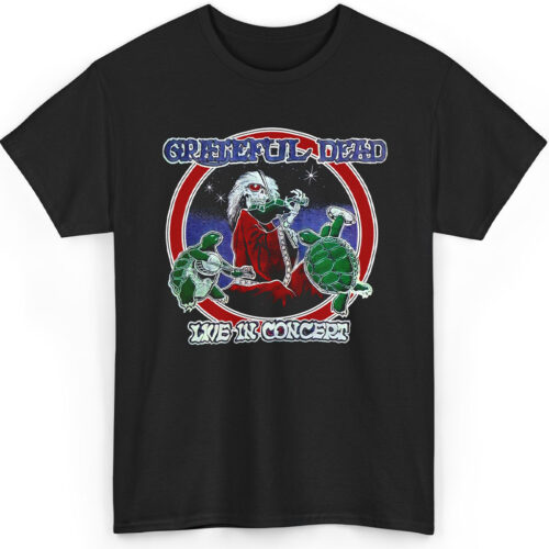 Vintage 70s Grateful Dead Live In Concert Rare Shirt