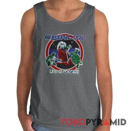 Vintage 70s Grateful Dead Live In Concert Rare Tank Top