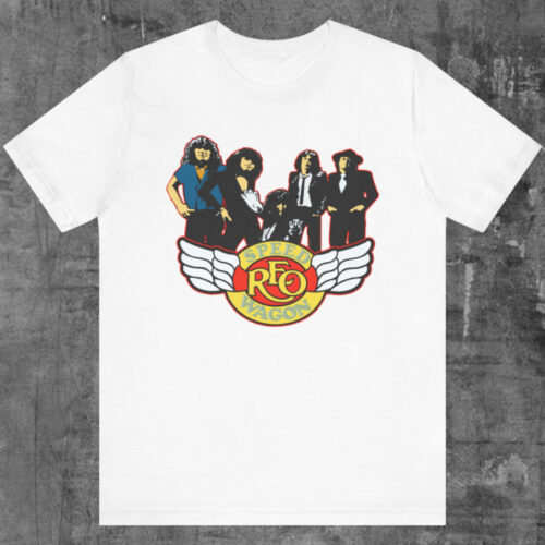 Vintage 70s Reo Speedwagon 9 Lives Tour T shirt Vintage 70s Reo Speedwagon 9 Lives Tour T shirt