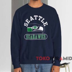 Vintage 70s Seattle Seahawks Shirt Navy Sweatshirt