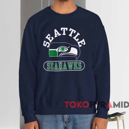 Vintage 70s Seattle Seahawks Shirt Navy Sweatshirt