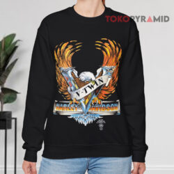 Vintage 80s 3D Emblem Harley Davidson V-Twin Eagle Motorcycle Shirt 3 Vintage 80s 3d Emblem Harley Davidson V twin Eagle Motorcycle Sweatshirt