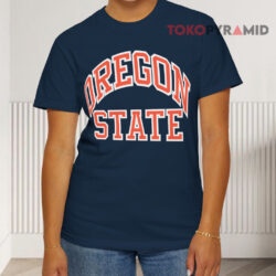 Vintage 80s 90s Oregon State University T-Shirt 4 Vintage 80s 90s Oregon State University Navy T shirt