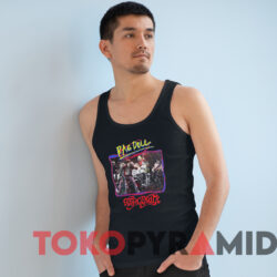 Vintage 80's Aerosmith Rag Doll T-shirt 4 Vintage 80's Aerosmith Rag Doll T shirt Black TankTop
