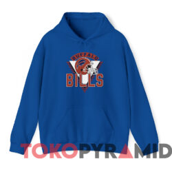 Vintage 80s Buffalo Bills Helmet T-shirt 2 Vintage 80s Buffalo Bills Helmet T shirt Blue Hoodie