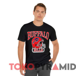 Vintage 80s Buffalo Bills New York T shirt Black T shirt