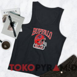 Vintage 80s Buffalo Bills New York T-shirt 4 Vintage 80s Buffalo Bills New York T shirt Black TankTop